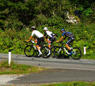 Radsportler am Plöcken