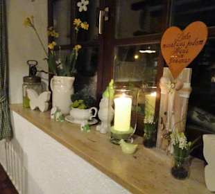 Blick in die Wirtsräume des Gasthofes Alte Mühle