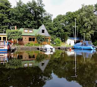Kanufahrt auf dem Torfkanal