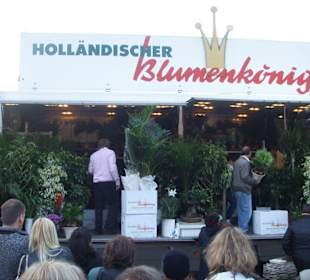 Die Bude vom Blumenkönig, da ist immer was los