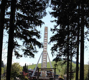 Ausblick aus dem Davy Crockett Camp