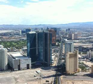 Blick vom Stratosphere