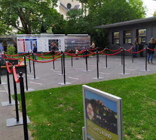 Kassenhaus von Seilbahn