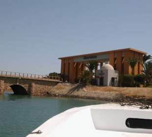 Bootsfahrt durch El Gouna