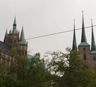 Unterwegs in der Altstadt von Erfurt