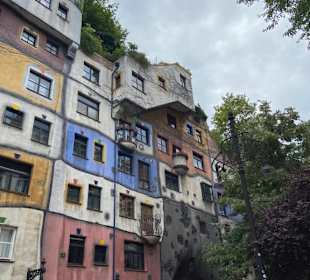 Hundertwasserhaus von Außen