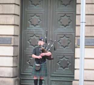 Royal Mile Dudelsackspieler