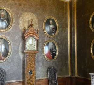 Schloss Friedenstein: bei der Innenbesichtigung