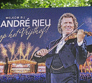 Vrijthof Maastricht: gesperrt für A. Rieu Konzerte