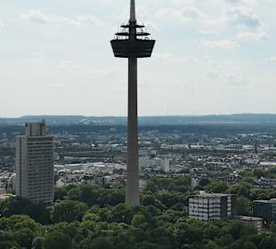 Ausblick vom Osman30 im 30.Stockwerk von Köln-Turm