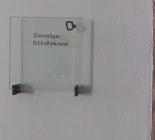 Ehemaliger Bibliotheksaal