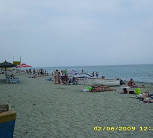 Strand direkt von Leptokaria