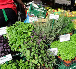 Rundgang über den Wochenmarkt Südermarkt 