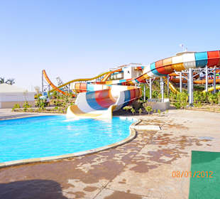 Teil der Rutschanlage