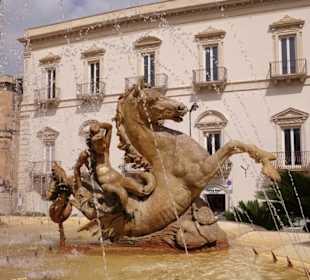 Wer verliebt sich in Arethusa beim Beobachten ?