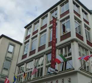 Das Niederegger Stammhaus in der Breiten Straße