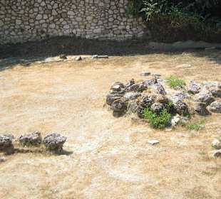 Verbliebene Grundmauerteile ?