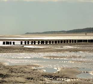Der weitläufige Hundestrand gen Osten