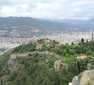 Blick von Festung nach Alanya