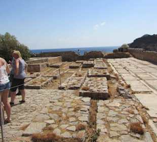 Leprakranke Friedhof auf Spinalonga
