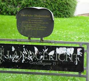 Justizgebäude Grundstück