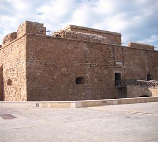 Paphos Fort mit Rampe