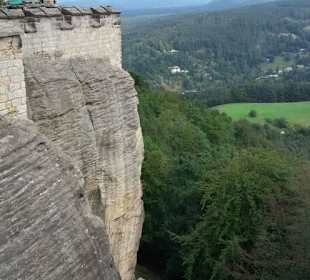 Jeden z wielu pięknych widoków z twierdzy