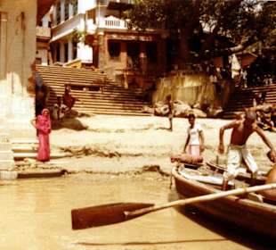 Heiliger Tempel in Varanasi (Benares)