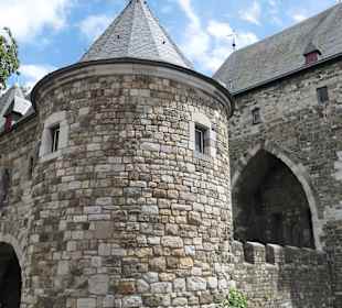 Das Ponttor in Aachen