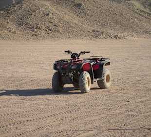 Eines der Quads mit denen wir gefahren sind