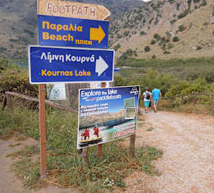 Kournas See Souvenvirshops