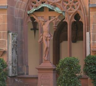 Im Kreuzgang vom Hohen Dom St. Martin zu Mainz
