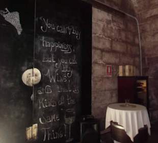 Liebevoll gestaltete Tür