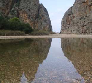 Schlucht von Torent de Pareis bei Sa Calobra