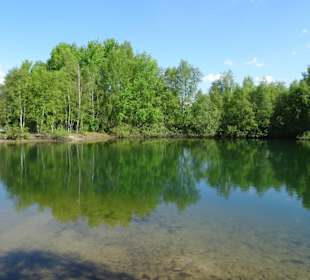 Der Ellisee im Sandtrockenrasen von Achim