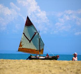 Strand in Bibione Juni 2012