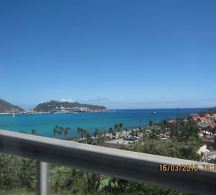 Ausblick auf den Hafen umd MS3