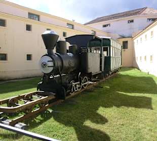 Alte Lok der Gefängnisbahn