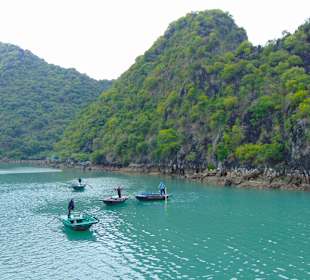 Wunderschöne Halong Bucht