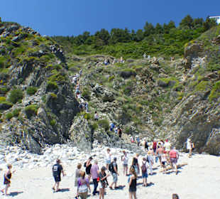 Ankunft in der Bucht