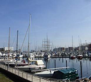 Blick zum Maritim-Hotel in Travemünde