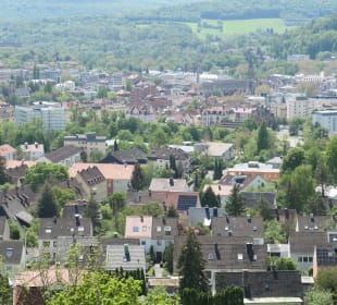 Ausblick vom Bismarckturm in Bad Kissingen