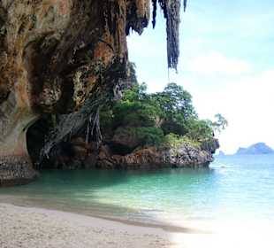 Ankunft am Ao Phra Nang Cave Beach