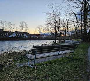 Am Weg entlang der Limmat