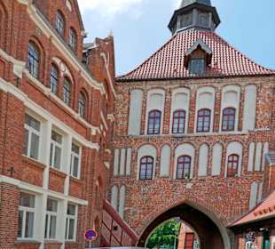 Ein Durchgang zu den Wallanlagen