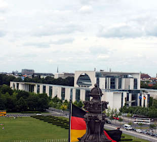 Blick zum Bundestag