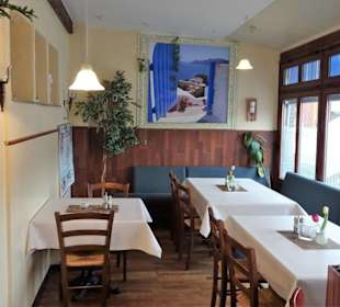 Blick in die Gasträume des Restaurant Olympia
