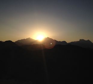 Sonnenuntergang in der Wüste