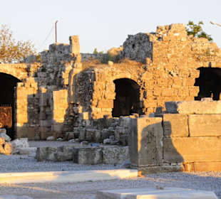 Apollo Tempel bei Sonnenuntergang