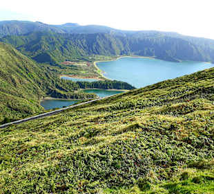 Wandern um den Lagoa do Fogo